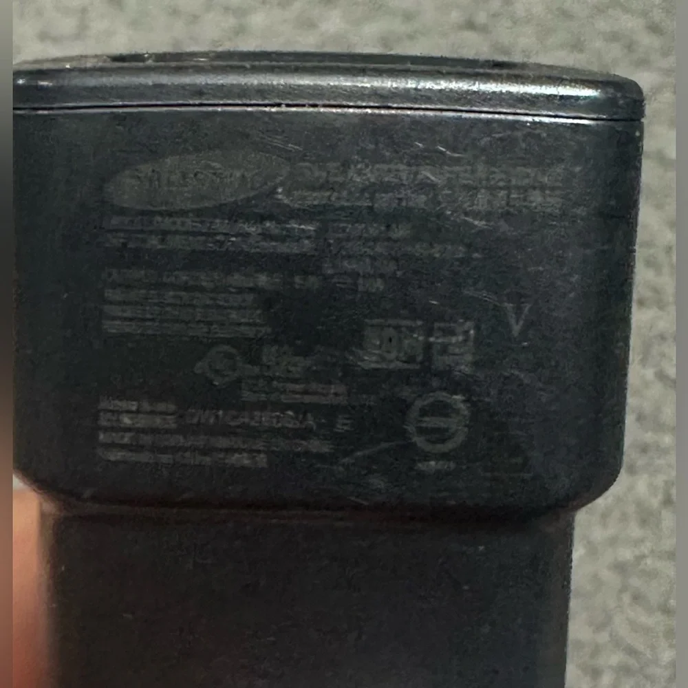 Samsung Travel Adapter Charger Black DW1CA26DS